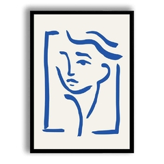 CUADRO PORTRAIT BLUE
