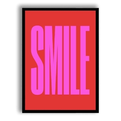 CUADRO RED SMILE