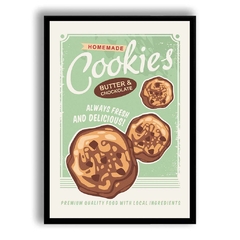 CUADRO RETRO POSTER COOKIES