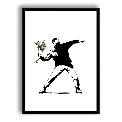 CUADRO FLOWER THROWER