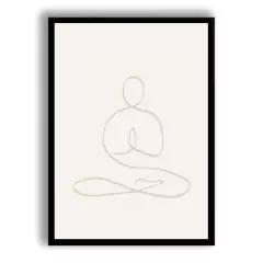 CUADRO YOGA LINEAL