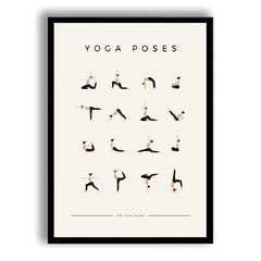 CUADRO YOGA POSES