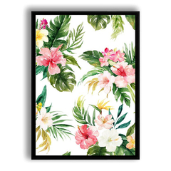 CUADRO FLORES TROPICALES - comprar online