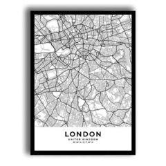 CUADRO MAPA LONDRES