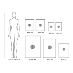 CUADRO DESNUDO TEXTURADO - comprar online