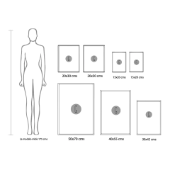 SET DE 2 CUADROS GEO TERRA I - comprar online