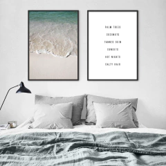 SET DE 2 CUADROS BEACH