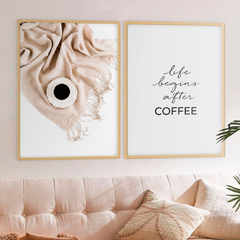 SET DE 2 CUADROS PLEASE COFFEE