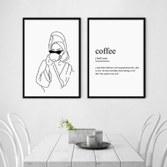 SET DE 2 CUADROS MORNING