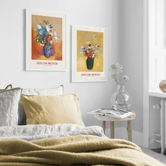 SET DE 2 CUADROS ODILON REDON