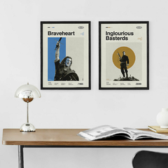 SET DE 2 CUADROS BRAVE
