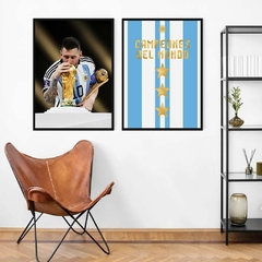 SET DE 2 CUADROS CAMPEONES