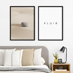SET DE 2 CUADROS FLUIR