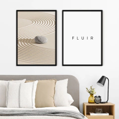 SET DE 2 CUADROS FLUIR