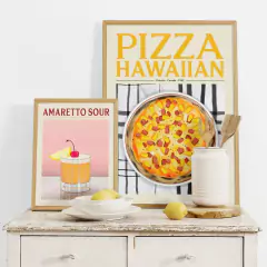 SET DE 2 CUADROS HAWAIIAN