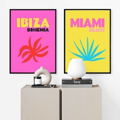 SET DE 2 CUADROS IBIZA