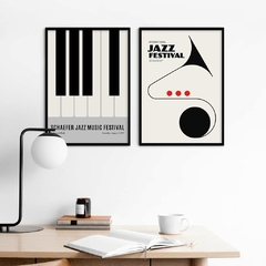 SET DE 2 CUADROS JAZZ