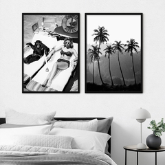 SET DE 2 CUADROS MOOD SUMMER