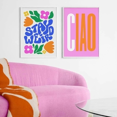 SET DE 2 CUADROS WEIRD