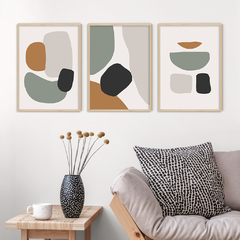 SET DE 3 CUADROS SHAPES
