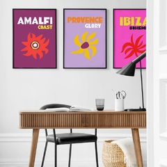 SET DE 3 CUADROS COAST