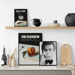 SET DE 3 CUADROS JAMES