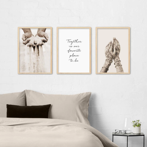 SET DE 3 CUADROS JUNTOS