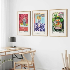 SET DE 3 CUADROS MATISSE