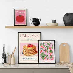 SET DE 3 CUADROS PANCAKE