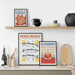 SET DE 3 CUADROS PESCE
