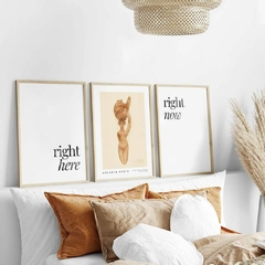 SET DE 3 CUADROS RODIN