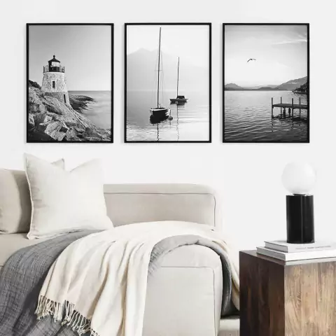 SET DE 3 CUADROS SERENITY