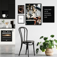 SET DE 4 CUADROS NOIR