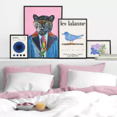 SET DE 4 CUADROS LALANNE
