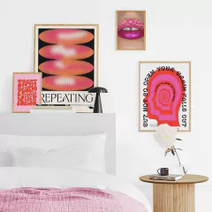 SET DE 4 CUADROS REPEATING