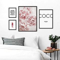 SET DE 4 CUADROS ROUGE - comprar online