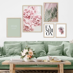SET DE 5 CUADROS BLOSSOM - comprar online