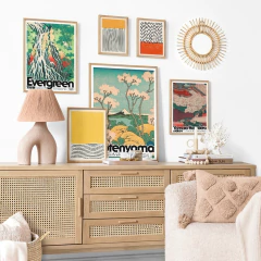 SET DE 6 CUADROS HOSADERA - comprar online