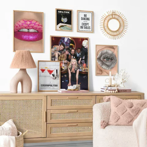 SET DE 6 CUADROS PARTY