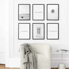 SET DE 6 CUADROS SIMPLE