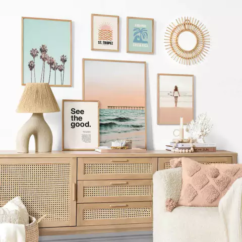 SET DE 6 CUADROS THE GOOD