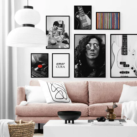 SET DE 7 CUADROS AMAR CURA