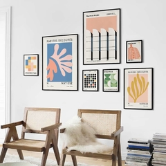 SET DE 7 CUADROS BAUHAUS