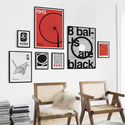 SET DE 7 CUADROS DOTS