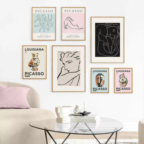 SET DE 7 CUADROS MERCURY