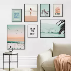 SET DE 7 CUADROS SUMMER