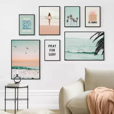 SET DE 7 CUADROS SUMMER