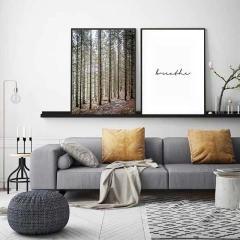 SET DE 2 CUADROS BREATHE FOREST