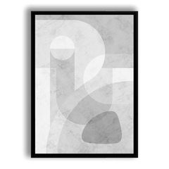 CUADRO GRAY SHAPES I - comprar online