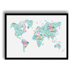 CUADRO WORLD OF FLOWERS - comprar online